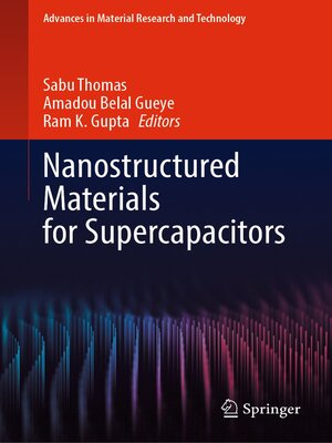 cover image of Nanostructured Materials for Supercapacitors